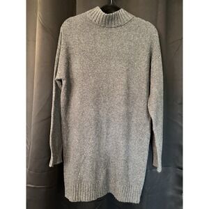BP‎ Gray Sweater Dress Women's Size Medium Long Sleeve Pullover Y2K 90's